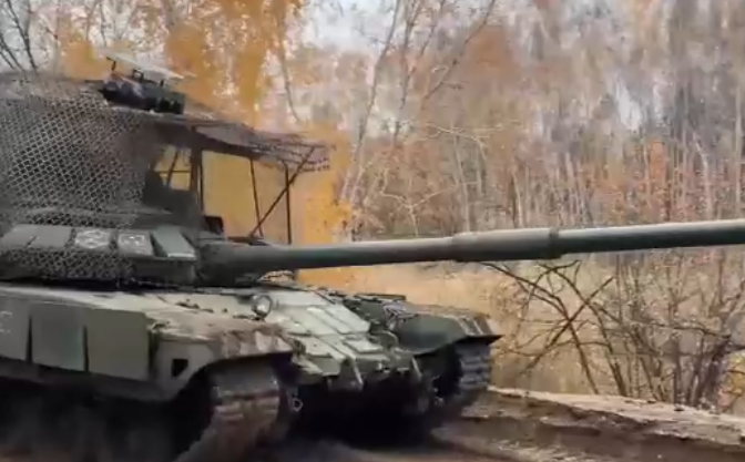 Tenk u akciji...